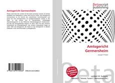 Capa do livro de Amtsgericht Germersheim 