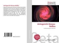 Amtsgericht Dessau-Roßlau kitap kapağı
