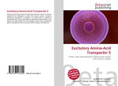 Excitatory Amino-Acid Transporter 5 kitap kapağı