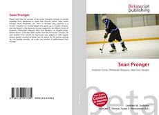Buchcover von Sean Pronger
