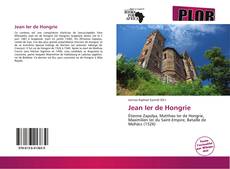 Capa do livro de Jean Ier de Hongrie 