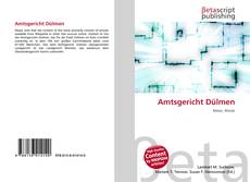 Capa do livro de Amtsgericht Dülmen 