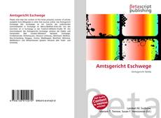 Capa do livro de Amtsgericht Eschwege 