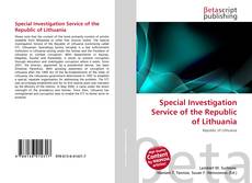 Capa do livro de Special Investigation Service of the Republic of Lithuania 