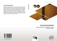 Buchcover von Carola Bauckholt