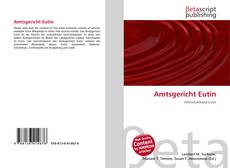 Capa do livro de Amtsgericht Eutin 