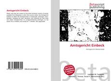 Capa do livro de Amtsgericht Einbeck 