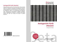 Amtsgericht Fürth (Hessen)的封面