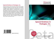 Special Kindness In Packages, Inc.的封面