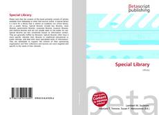 Capa do livro de Special Library 