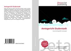 Capa do livro de Amtsgericht Duderstadt 