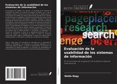Capa do livro de Evaluación de la usabilidad de los sistemas de información 
