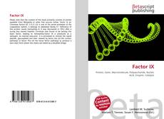 Capa do livro de Factor IX 