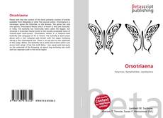 Capa do livro de Orsotriaena 