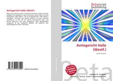 Capa do livro de Amtsgericht Halle (Westf.) 
