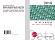 Buchcover von Tau Devi Lal Stadium