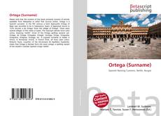 Copertina di Ortega (Surname)