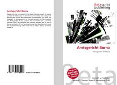 Couverture de Amtsgericht Borna