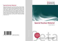 Copertina di Special Nuclear Material