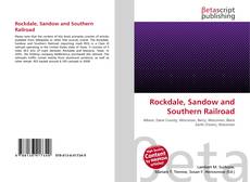 Copertina di Rockdale, Sandow and Southern Railroad