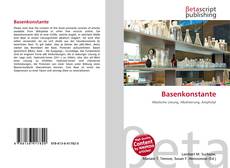 Copertina di Basenkonstante