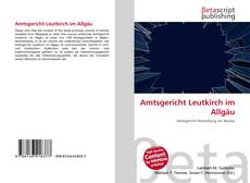 Buchcover von Amtsgericht Leutkirch im Allgäu