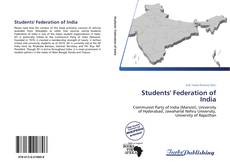 Capa do livro de Students' Federation of India 