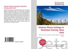 Buchcover von Historic Places Listings in Dutchess County, New York