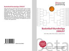 Buchcover von Basketball-Bundesliga 2006/07