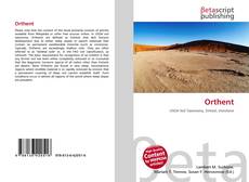 Buchcover von Orthent