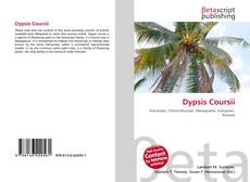 Capa do livro de Dypsis Coursii 