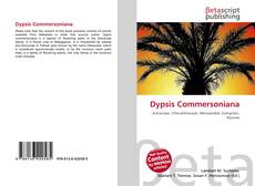 Capa do livro de Dypsis Commersoniana 