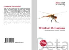 Capa do livro de Orthetrum Chrysostigma 