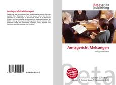 Capa do livro de Amtsgericht Melsungen 