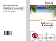 Couverture de Cyphosperma Trichospadix