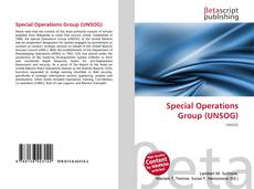 Buchcover von Special Operations Group (UNSOG)