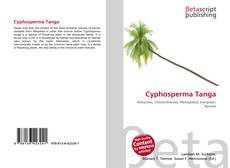 Cyphosperma Tanga kitap kapağı
