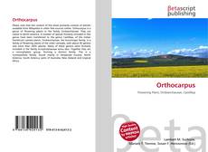 Couverture de Orthocarpus