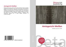 Couverture de Amtsgericht Meißen