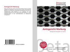 Bookcover of Amtsgericht Marburg