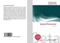 Couverture de Special Prosecutor