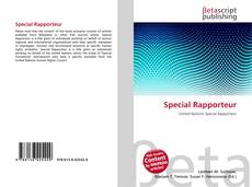 Buchcover von Special Rapporteur