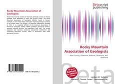 Buchcover von Rocky Mountain Association of Geologists