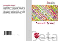 Buchcover von Amtsgericht Ronsdorf