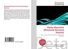 Capa do livro de Rocky Mountain (Provincial Electoral District) 
