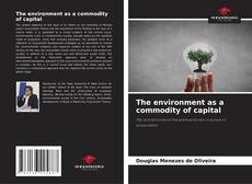 Обложка The environment as a commodity of capital