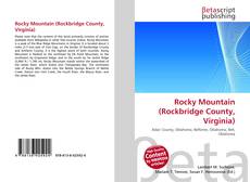 Capa do livro de Rocky Mountain (Rockbridge County, Virginia) 