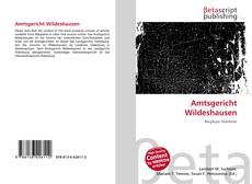 Couverture de Amtsgericht Wildeshausen