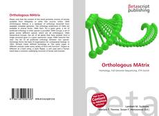 Copertina di Orthologous MAtrix