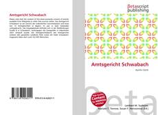 Copertina di Amtsgericht Schwabach